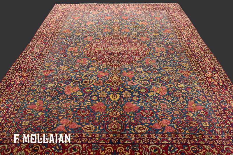 Antique Persian Tehran Rug n°:54530007